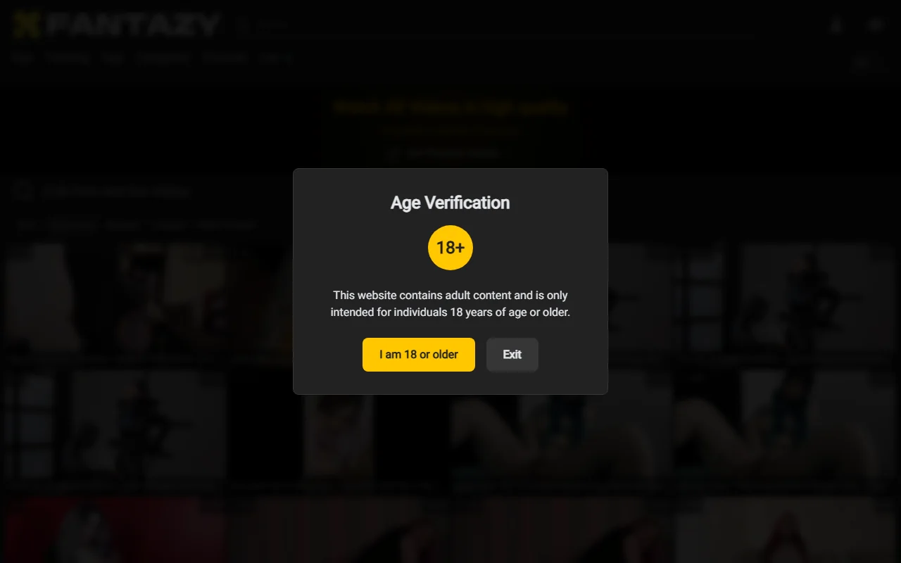 Screenshot of Xfantazy Goth Review